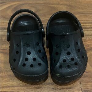 CROCS Kids Black Water Shoes